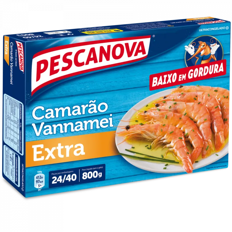 Camarão Vannamei 24/40