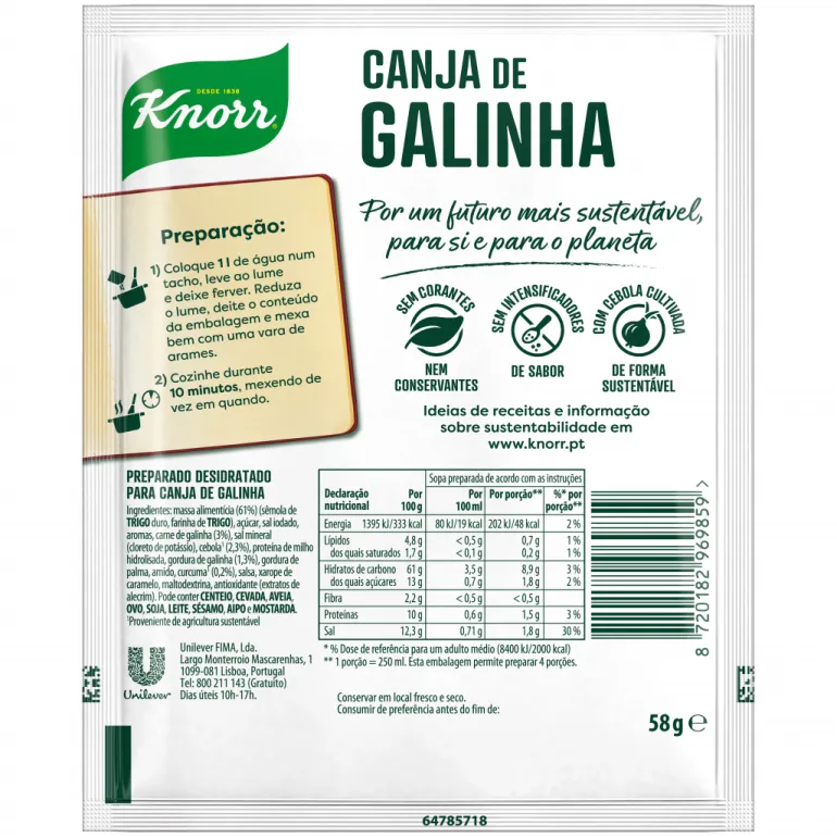 Canja de Galinha Económica