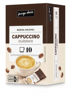 Cappuccino Solúvel Clássico Saquetas