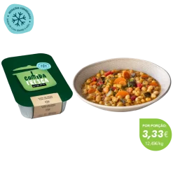 Caril de Grão e Legumes