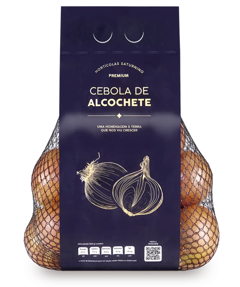 Cebola Nacional de Alcochete Embalada