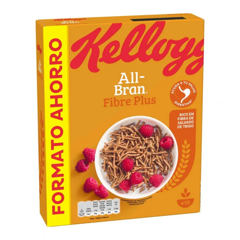 Cereais All Bran Fibre Plus