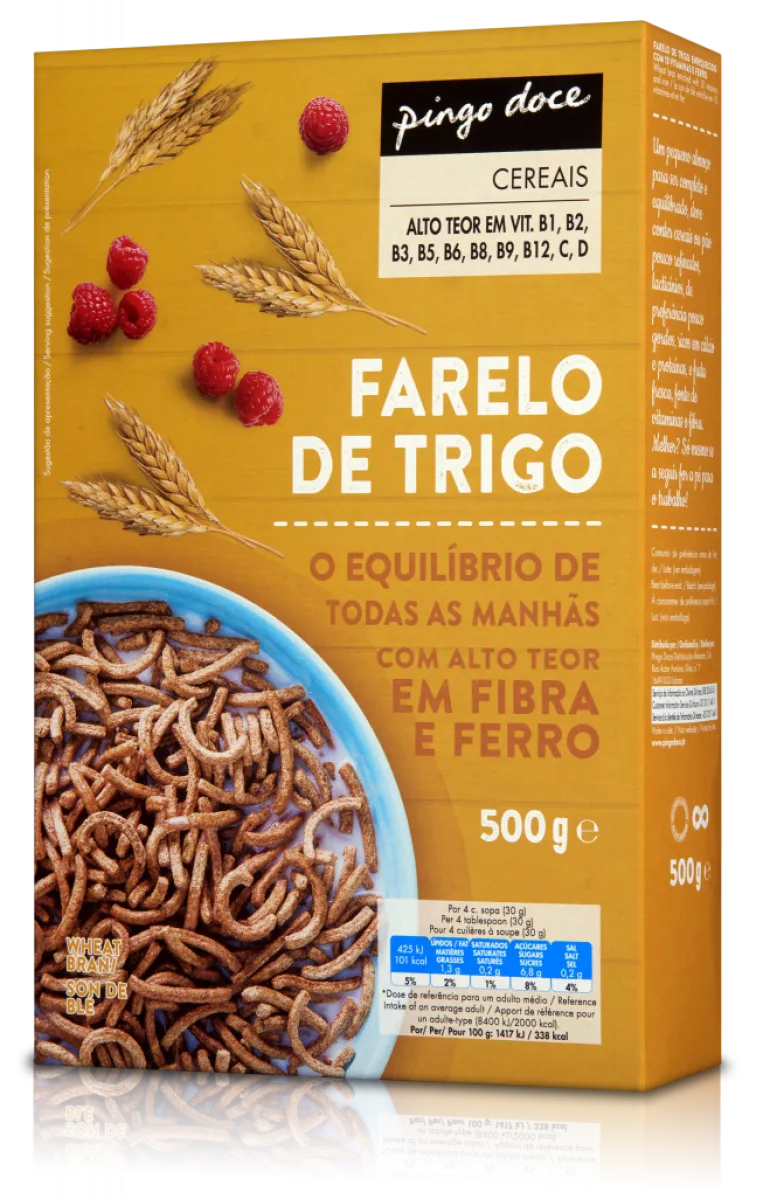 Cereais Farelo de Trigo