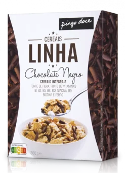 Cereais Linha com Chocolate Negro