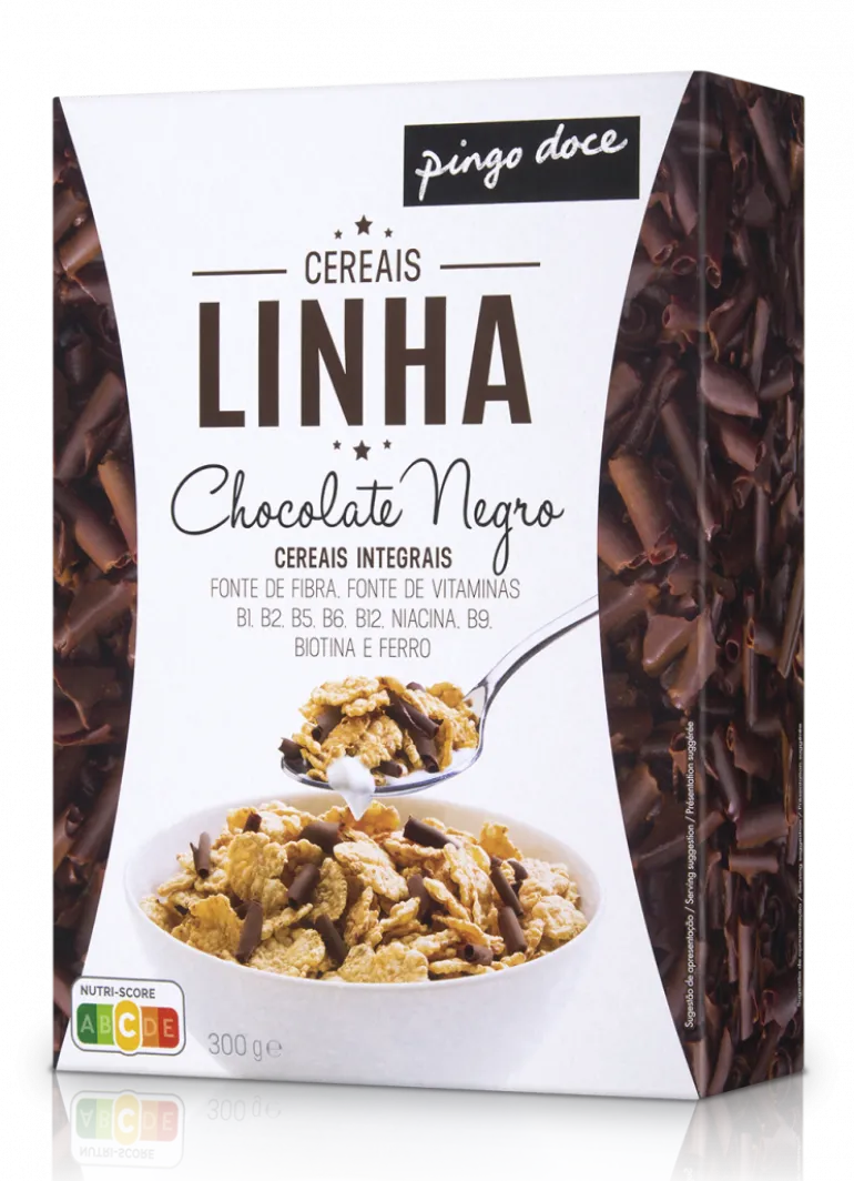 Cereais Linha com Chocolate Negro