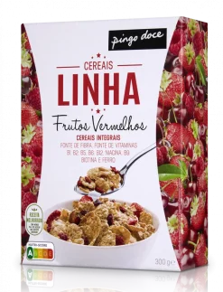 Cereais Linha com Frutos Vermelhos
