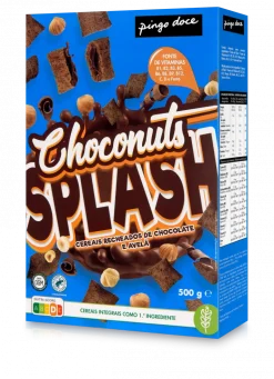 Cereais Recheados de Chocolate e Avelã
