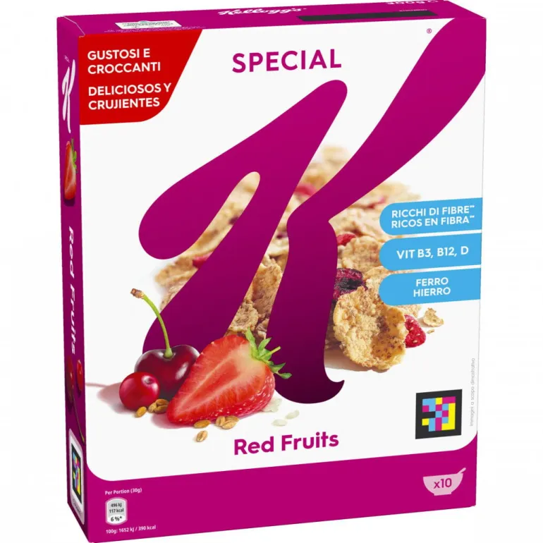 Cereais Special K Frutos Vermelhos