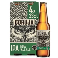 Cerveja com Álcool Coruja India Pale Ale Pack 4