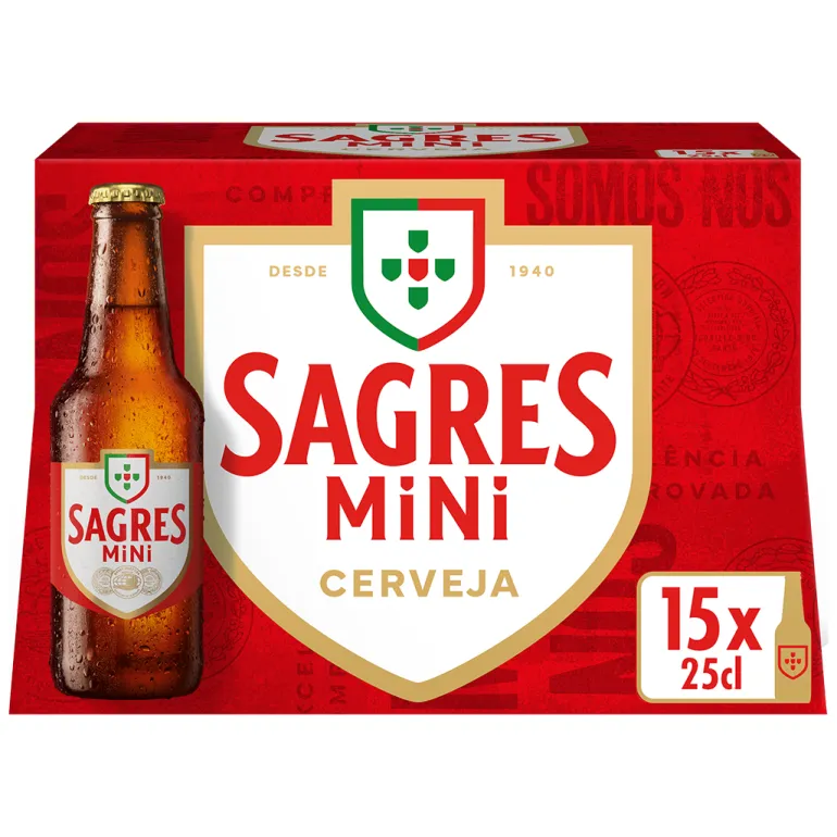 Cerveja com Álcool Mini Pack 15
