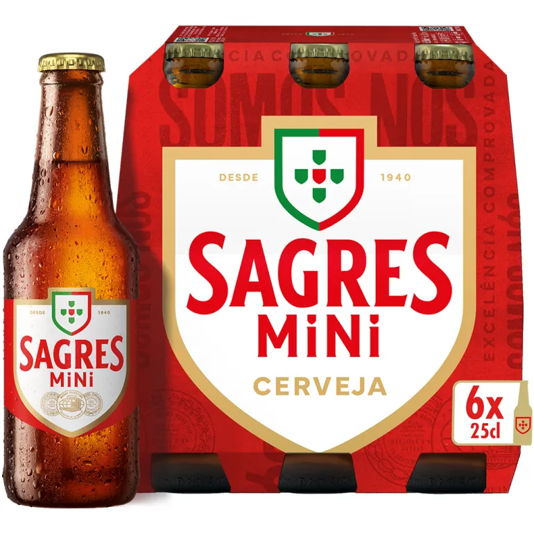 Cerveja com Álcool Mini Pack 6
