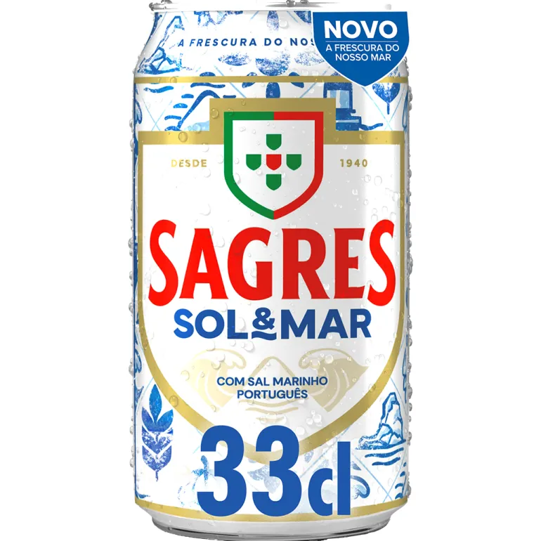 Cerveja com Álcool Sol & Mar