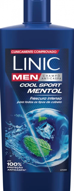 Champô Anticaspa Cool Sport Mentol