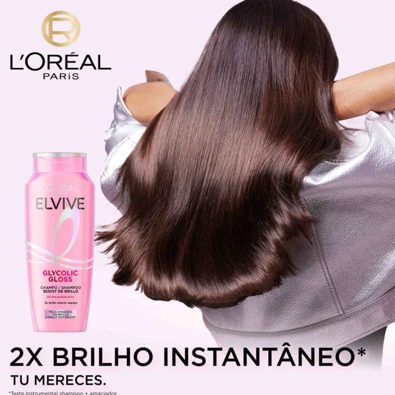 Champô Elvive Glycolic Gloss Core