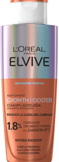 Champô Elvive Growth Booster Antiqueda