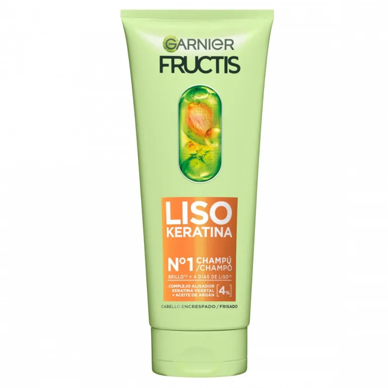 Champô Fructis Liso Keratina