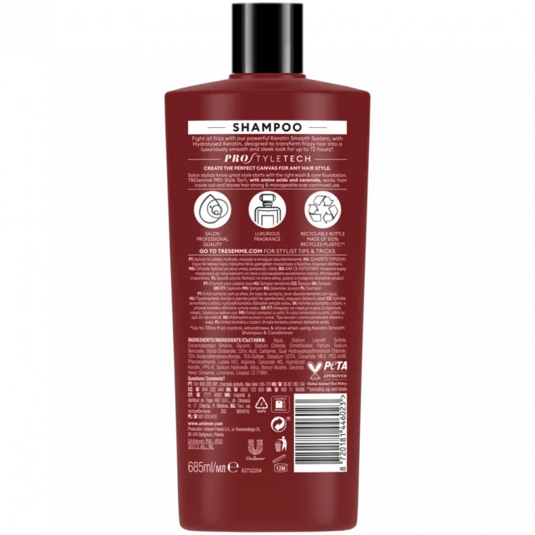 Champô Keratin Smooth