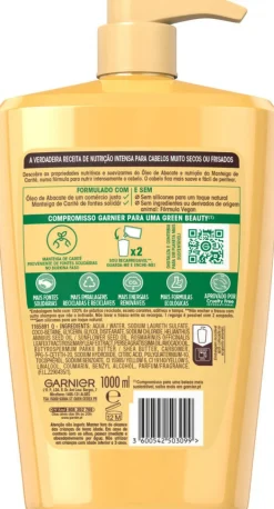 Champô Ultra Suave Abacate e Carité