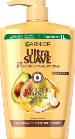 Champô Ultra Suave Abacate e Carité