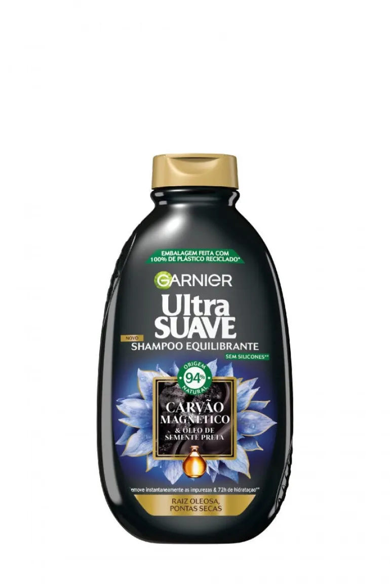 Champô Ultra Suave Carvão Magnético