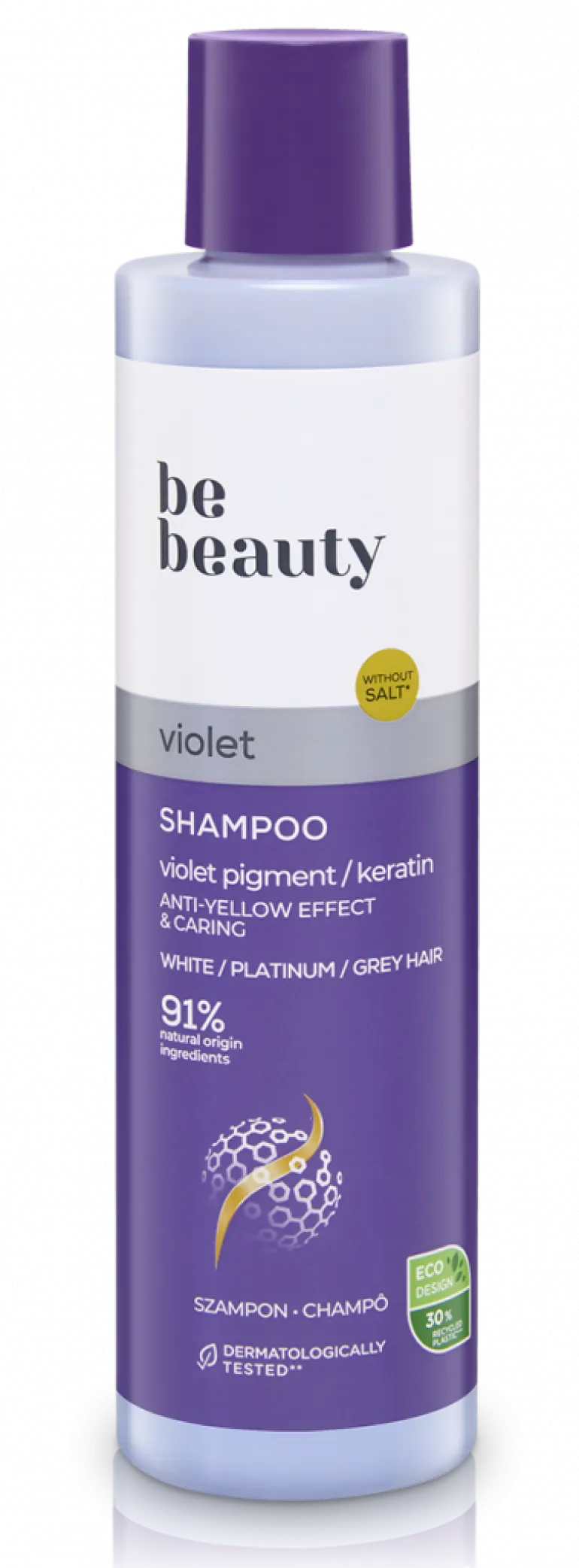 Champô Violeta para Cabelos Brancos