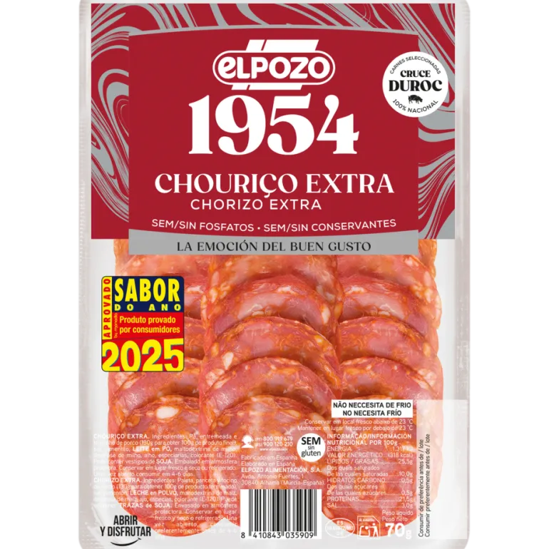 Chouriço Extra Fatiado