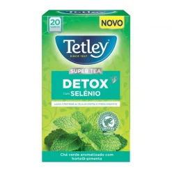 Chá Verde Detox com Hortelã-Pimenta