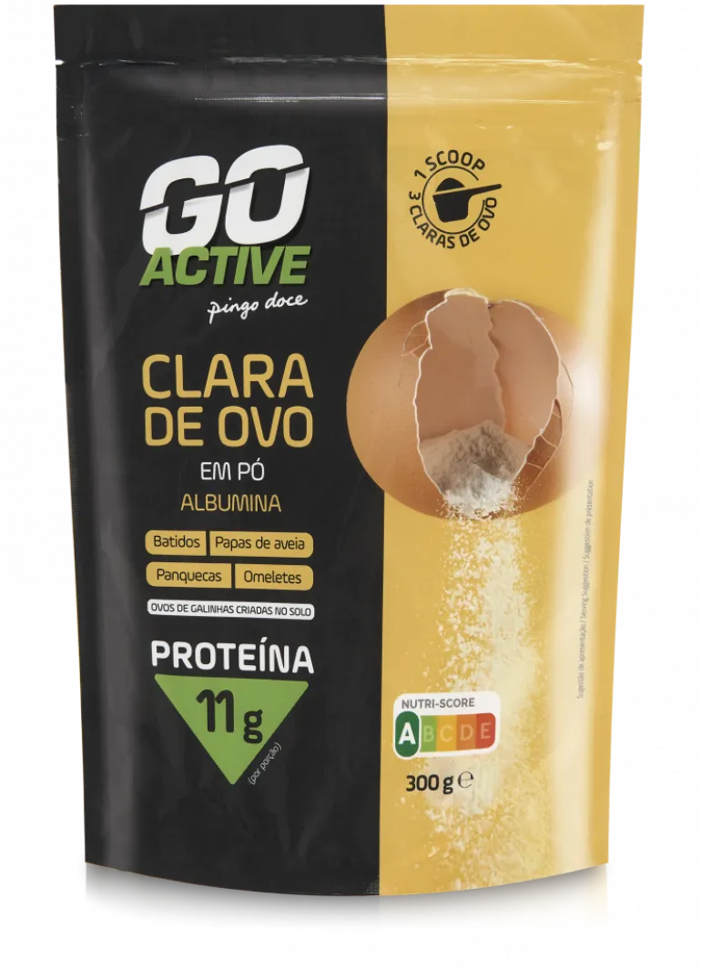 Clara de Ovo em Pó