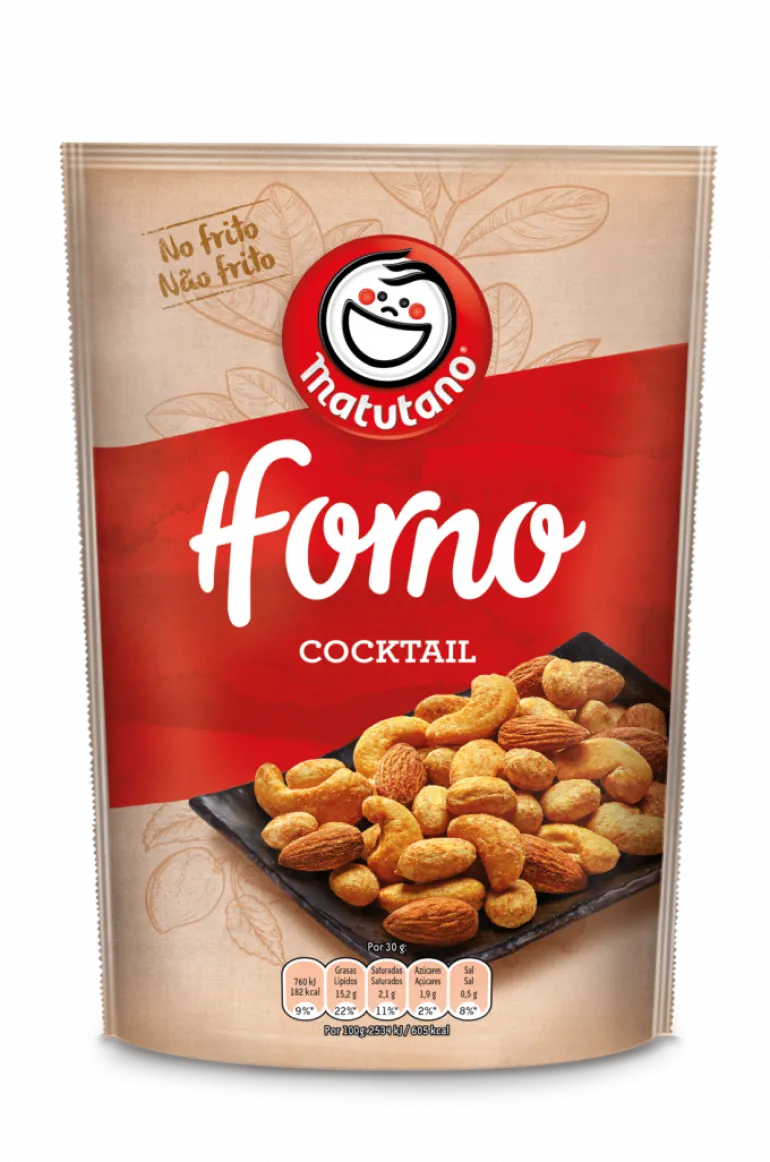 Cocktail de Frutos Secos Tostados no Forno