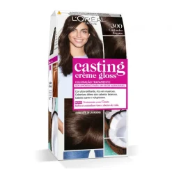 Coloração Casting Creme Gloss Castanho Escuro 300