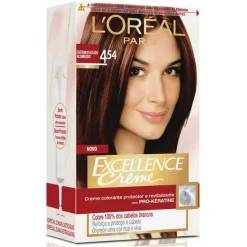 Coloração Excellence Castanho Acajou Acobreado 4.54