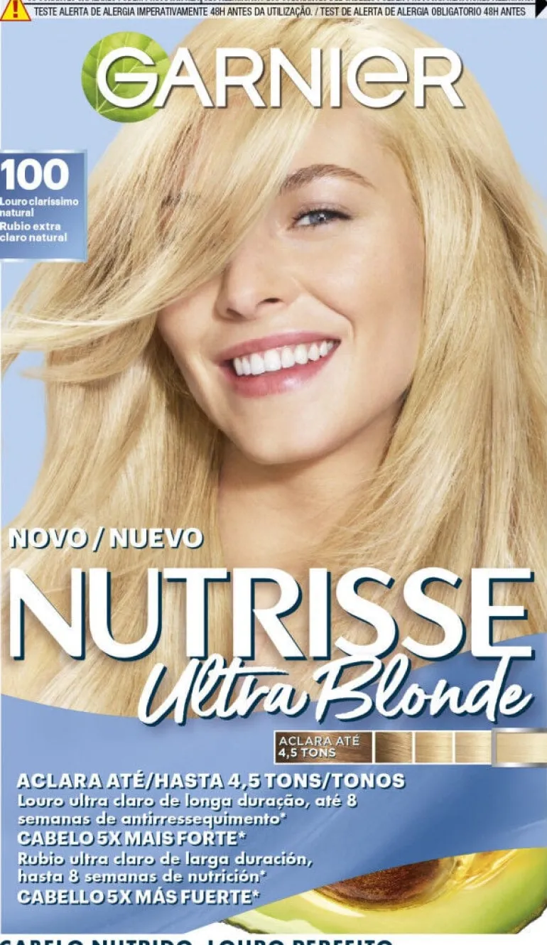 Coloração Nutrisse Louro Claríssimo 100
