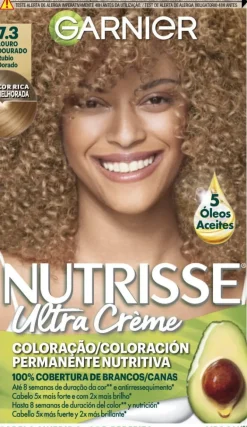 Coloração Nutrisse Louro Dourado 7.3
