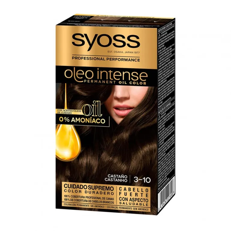 Coloração Syoss Oleo Intense Castanho 3.10