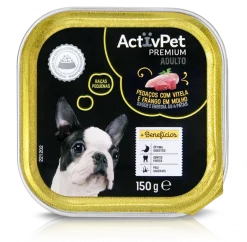 Comida Húmida Cão Raças Pequenas com Vitela e Frango em Molho