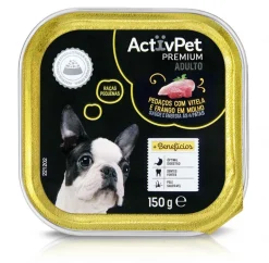 Comida Húmida Cão Raças Pequenas com Vitela e Frango em Molho