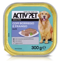 Comida Húmida para Cão Adulto Patê com Borrego e Frango