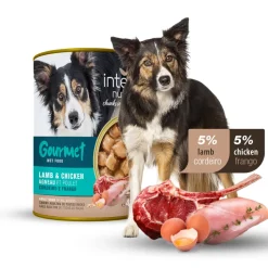 Comida Húmida para Cão com Cordeiro e Frango