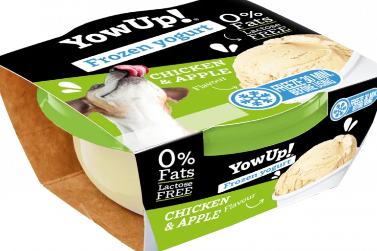 Comida Húmida para Cão Iogurte Gelado com Frango