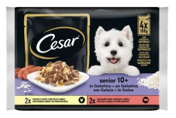 Comida Húmida para Cão Sénior +10 com Carnes em Gelatina