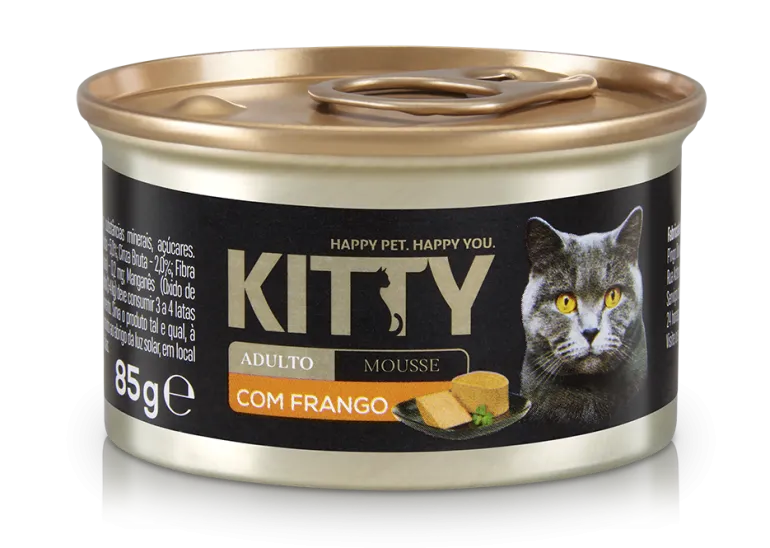 Comida Húmida para Gato Adulto Mousse com Frango