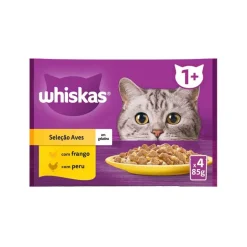 Comida Húmida para Gato Adulto Aves em Gelatina