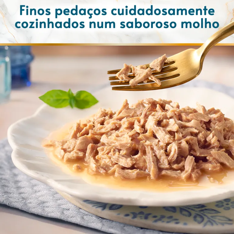 Comida Húmida para Gato Adulto Pedaços do Oceano