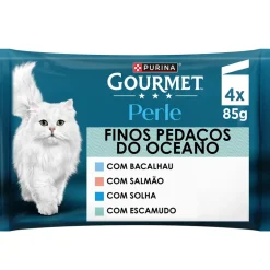 Comida Húmida para Gato Adulto Pedaços do Oceano