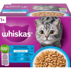Comida Húmida para Gato Adulto Peixes em Gelatina