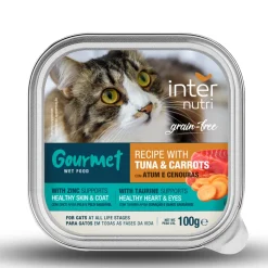 Comida Húmida para Gato com Atum e Cenoura