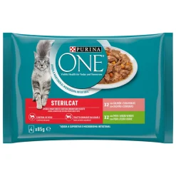 Comida Húmida para Gato Esterilizado Mix Salmão e Peru