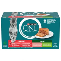 Comida Húmida para Gato Esterilizado com Salmão e Peru