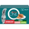 Comida Húmida para Gato Esterilizado Mix Peru e Salmão