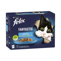 Comida Húmida para Gato Fantastic Peixe em Gelatina